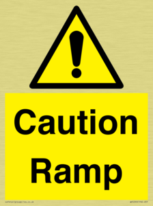 Caution Ramp